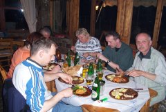 Abendessen bei Antonis im Horiatis