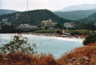 Almiros-Beach. Einer der schnsten Strnde der Umgebung