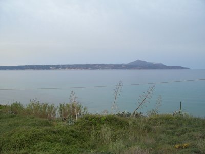 Blick auf die Bucht von Soda