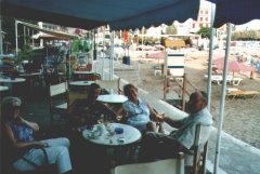 Abschluss am Strand