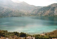 Der See von Kournas