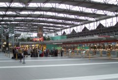 Abfertigungshalle Flughafen Dresden