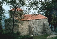 Die Kirche des Monasteri Panagia Kaloidena