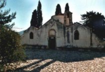 Die byzantinische Kirche Panagia I Kera