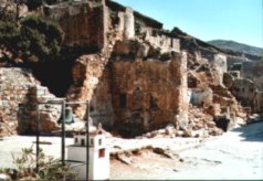 Eines der typischen Bilder von Kalidon (Spinalonga)