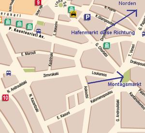 Wochenmärkte in Réthymnon