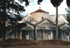 Die byzantinische Kirche Panagia I Kera