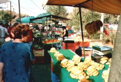 Der Wochenmarkt in Ir�klion