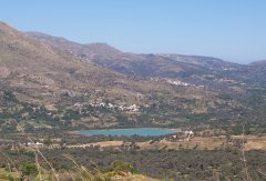 Der neue Stausee im Armeni-Becken