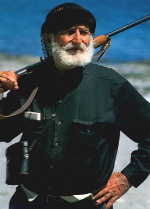 Wehrhafte und freiheitsliebende Kreter.